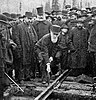 Last Spike ceremony for the Canadian Pacific Railway