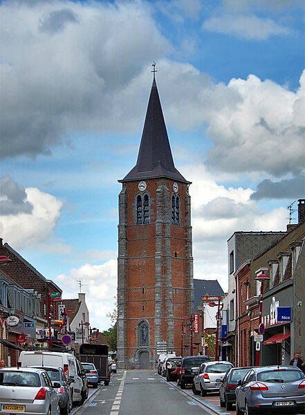 File:Leers rue eglise.jpg