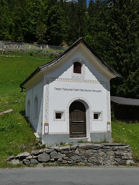 File:Lesachtal, Maria Luggau, Stoffanell, Kapelle.jpg