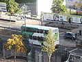 Library of Birmingham - Discovery Terrace - green bus (9903666344).jpg