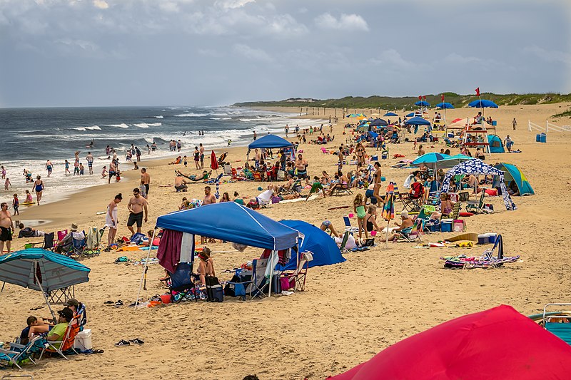 Little Island Park beach looking south LR