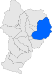 Localització d'Alins respecte del Pallars Sobirà.svg