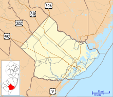 ACY is located in Atlantic County, New Jersey