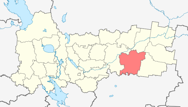 Бабушкинский районБабушкинский муниципальный округ на карте