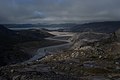 Looking down toward Narsarsuaq, Greenland, during grant to photograph changing climate, by Steve Giovinco.jpg