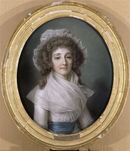 Louise de Polastron, mistress of the Comte D'Artois, by Alexander Kucharsky