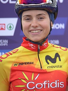 Lourdes Oyarbide - Mistrovství Evropy v silniční cyklistice 2018 (ženské silniční závody) .jpg