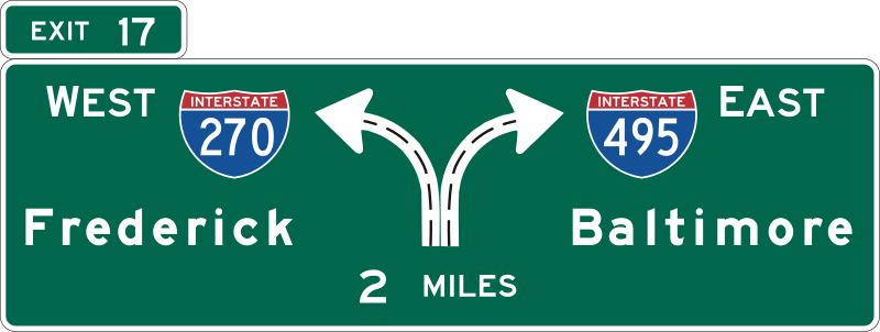 File:MUTCD advanced interstate guide sign.svg