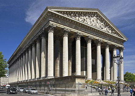 Църквата „Света Мария-Магдалена“ в Париж, 1807-1842 г.