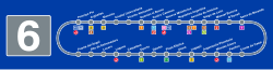 A(z) 6-os metróvonal útvonala