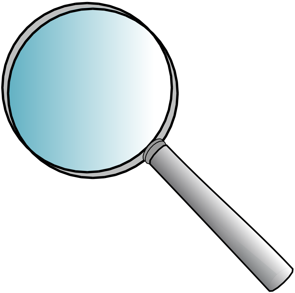 magnifying glass clipart transparent background