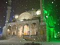 Yeni Cami'ye kar yağarken 2010