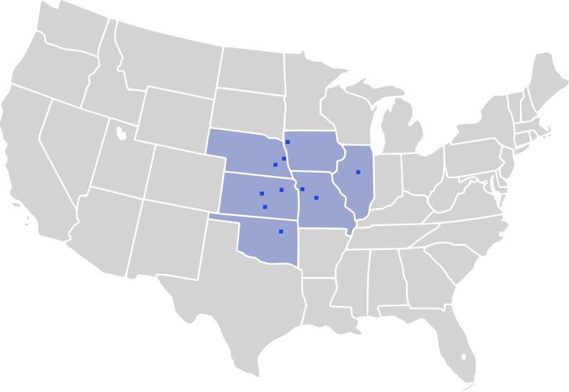 File:Map - Champions Professional Indoor Football League.svg