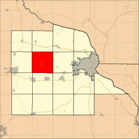 Umístění Iowa Township