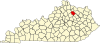 Mapa de Kentucky destacando el condado de Nicholas.svg