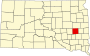 Map of South Dakota highlighting Miner County.svg