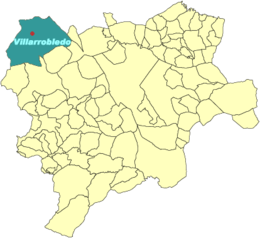 Villarrobledo - Carte