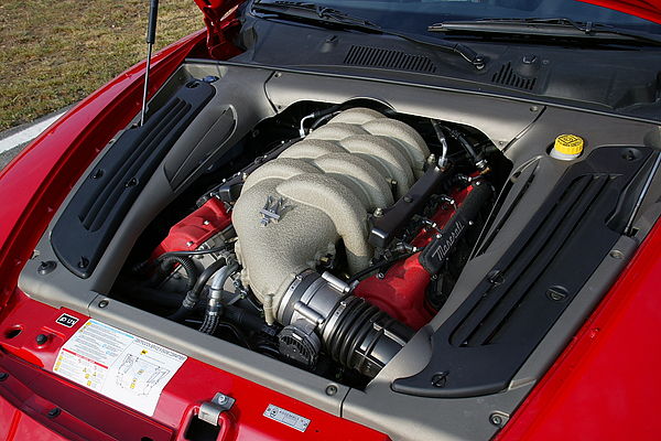 The 4.2-litre Ferrari/Maserati F136 R V8 Engine