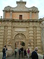 Mdina Gate, the city's main entrance