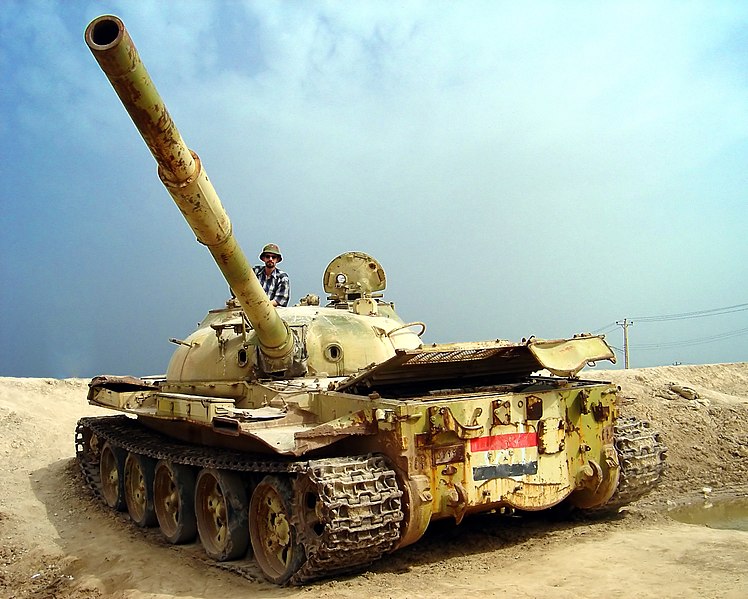 File:Me, Iraqi war tank.jpg