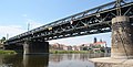 Eisenbahnbrücke über die Elbe in Meißen