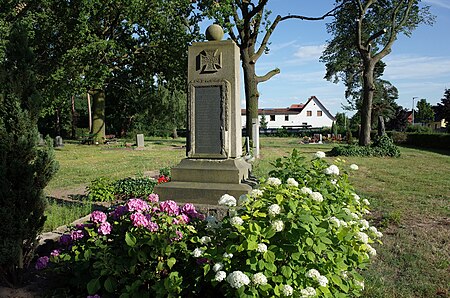 Menz (Gommern),Kriegerdenkmal