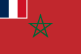 Marokoko Protektoratu Frantseseko bandera