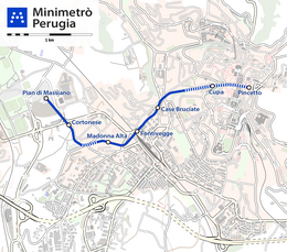 Minimetrò Perugia map.png