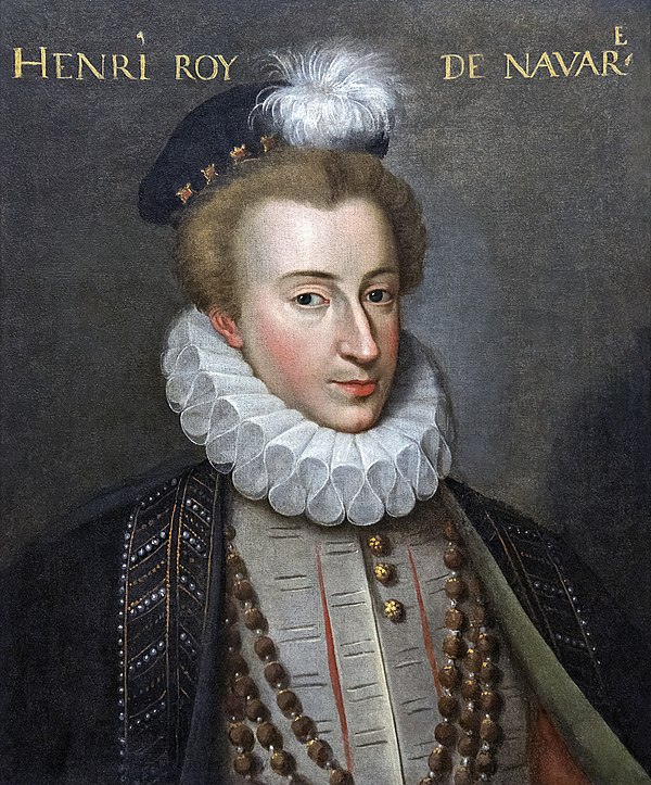 Henry of Bourbon, Jeanne's only surviving son, whom she presented as one of the legitimate leaders of the Huguenot cause