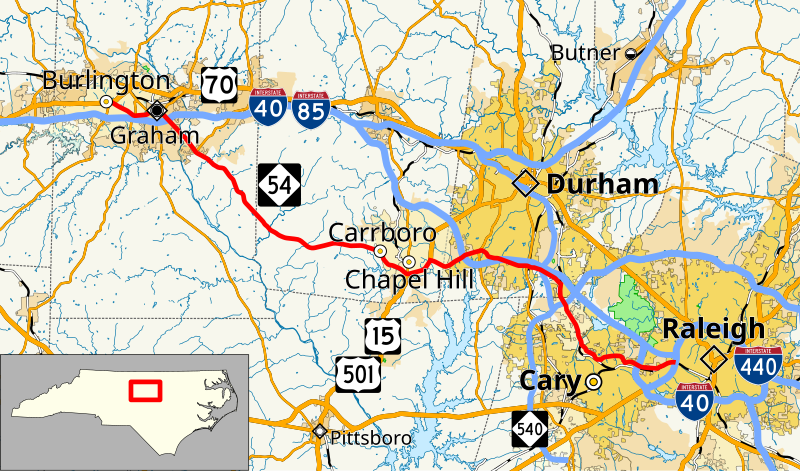 File:NC 54 map.svg