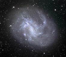 NGC 4395 בתמונה באור נראה