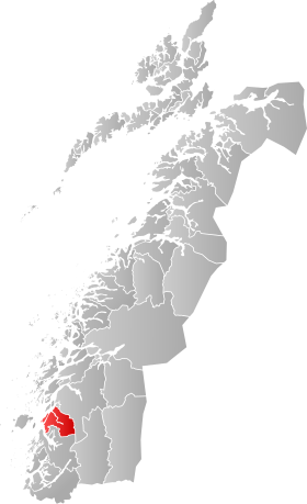 Plassering av Vevelstad