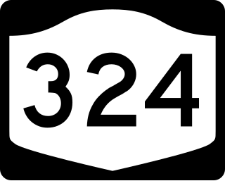 <span class="mw-page-title-main">New York State Route 324</span> State highway in western New York, US