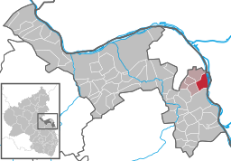 Läget för Nackenheim i Landkreis Mainz-Bingen