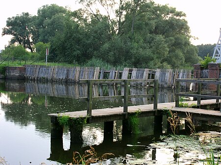 Nadelwehr Wergensee