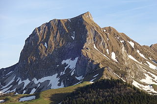 Gantrisch Mountain in Switzerland