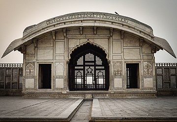 Naulakha pavilion (1633) in the Lahore Fort[16]