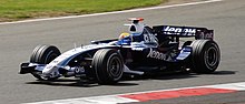 Rosberg driving at the 2007 British Grand Prix Nico Rosberg 2007 Britain.jpg