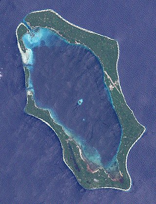 NASA-Satellitenbild des Nissan-Atolls