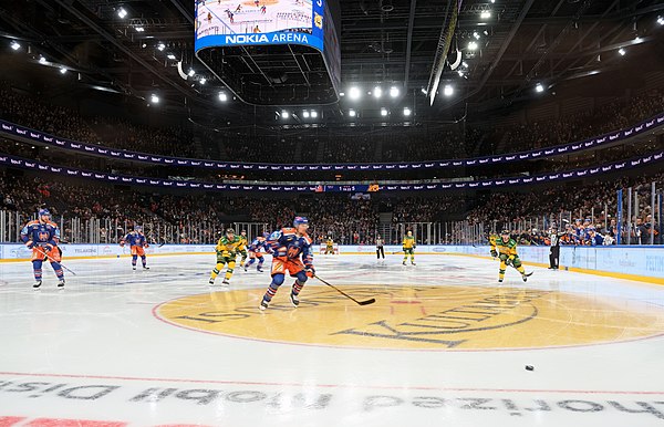 Opening match of Tampere Deck Arena: Tappara vs. Ilves in December 2021