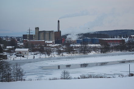 Nordic Paper's factory at Greaker, Norway. Nordic Paper 01.JPG