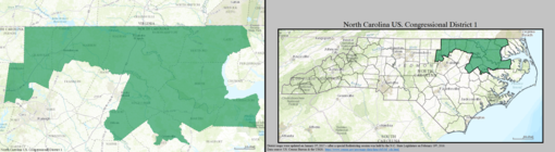 Северна Каролина, Конгресен район 1 на САЩ (от 2017 г.) .tif