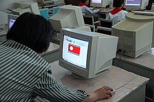 North Korea-Pyongyang-Computer class at a school-01.jpg
