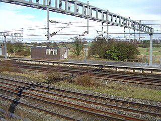 <span class="mw-page-title-main">Norton Bridge railway station</span> Disused railway station in Staffordshire, England