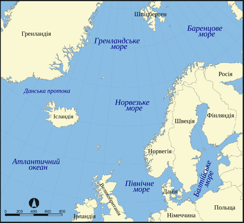 Норвезьке море — Вікіпедія 