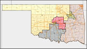 Thumbnail for Oklahoma's congressional districts