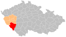 Okres Klatovy na mapě