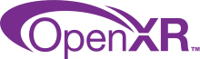 Descrizione dell'immagine OpenXR logo.svg.