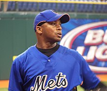 Orlando Hernandez, the winning pitcher in Game 2. Orlando Hernandez.jpg