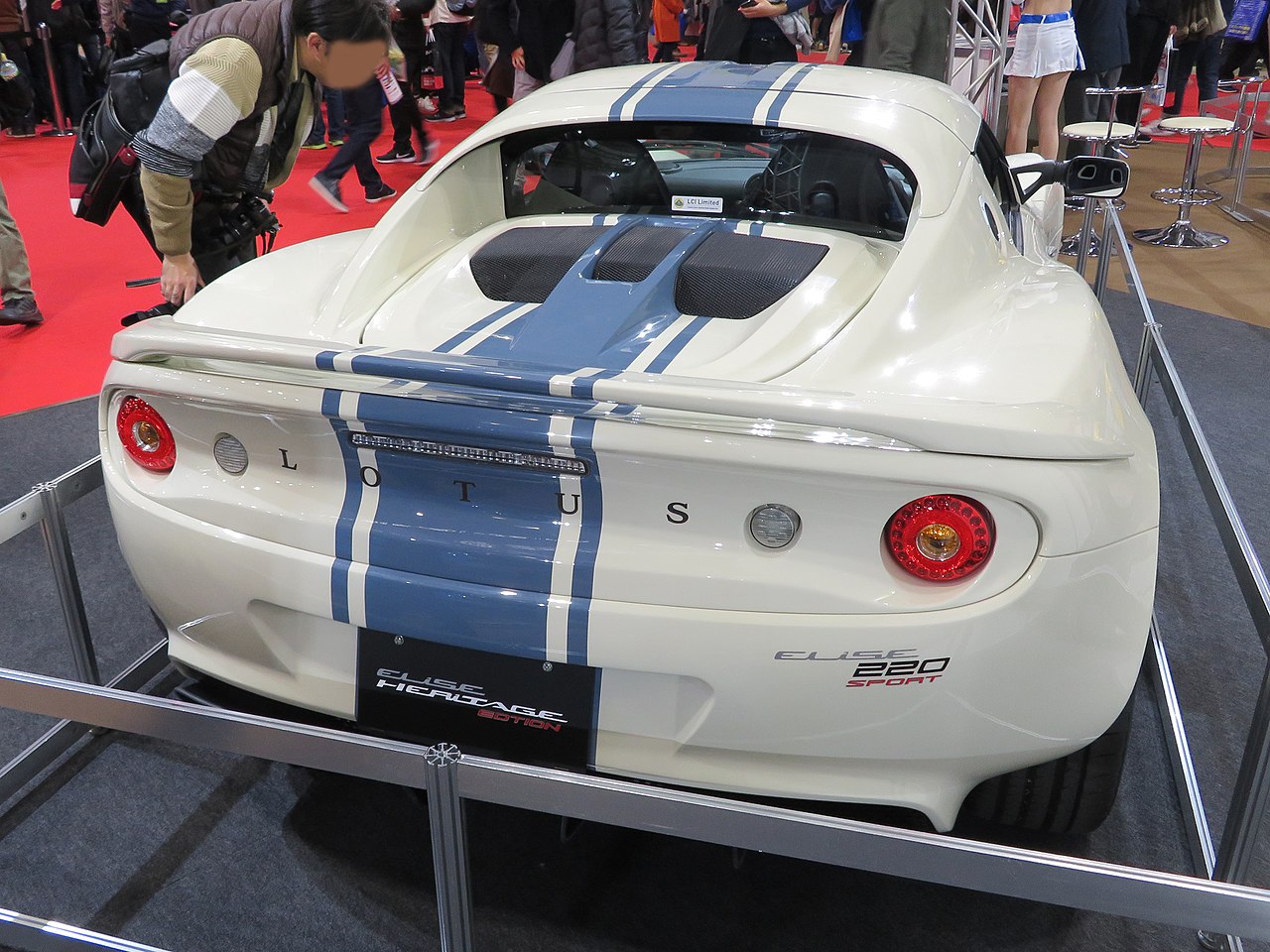 Image of Osaka Motor Show 2019 (2) - Lotus ELISE SPORT 220 HERITAGE EDITION